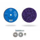 BeXom Reinigungsscheibe 100mm Lila für Bohrmaschine